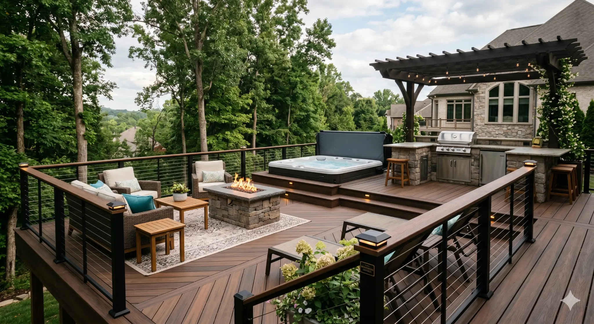 Custom deck builder inspiration for premium outdoor living in Middle Tennessee